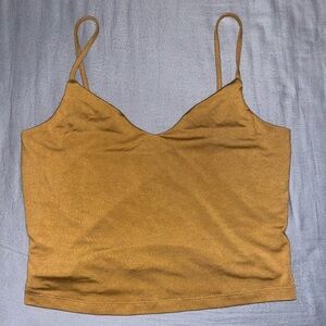 Dynamite Golden Brown Camisole Top